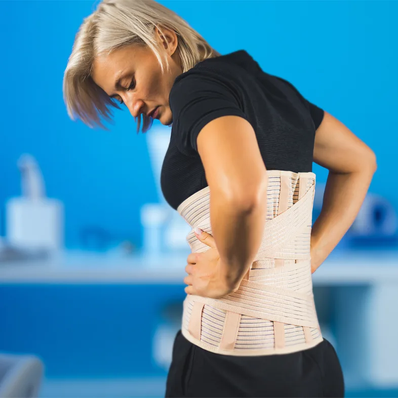 Spinal orthosis back brace