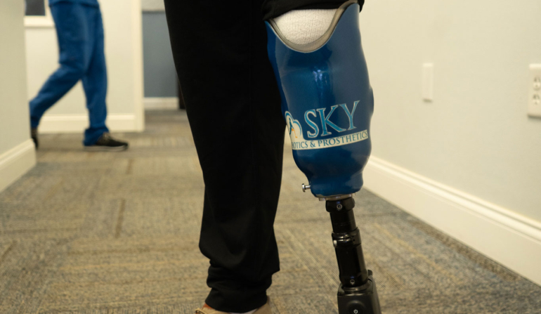 Patient care at Sky O&P