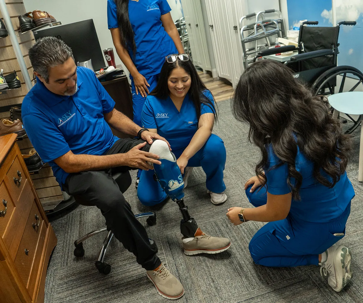 Patient journey at Sky O&P